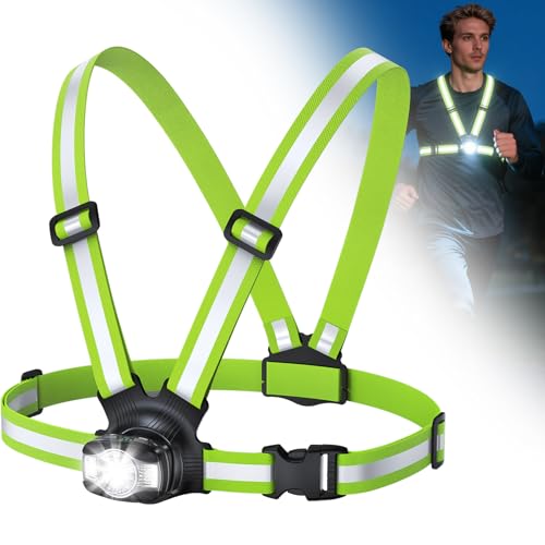 Babacom Lauflampe Joggen 360 Reflektoren 500 Lumen Lauflicht