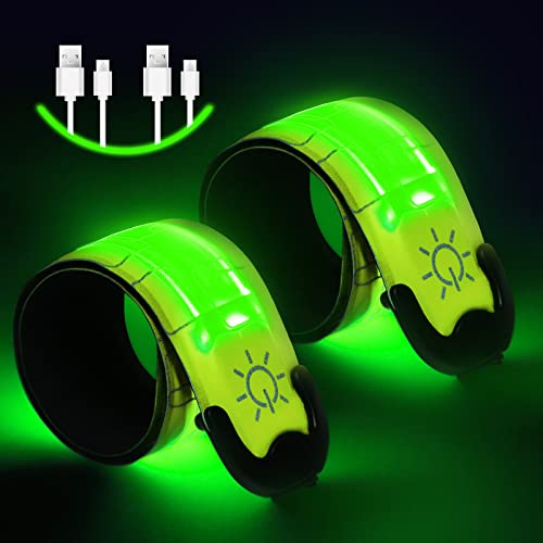 Flintronic Led Armband Aufladbar Reflective Led Leuchtarmband Mit
