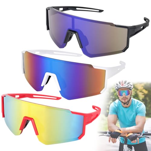 Lyppul 3 St Ck Schnelle Brille Herren Fahrradbrille