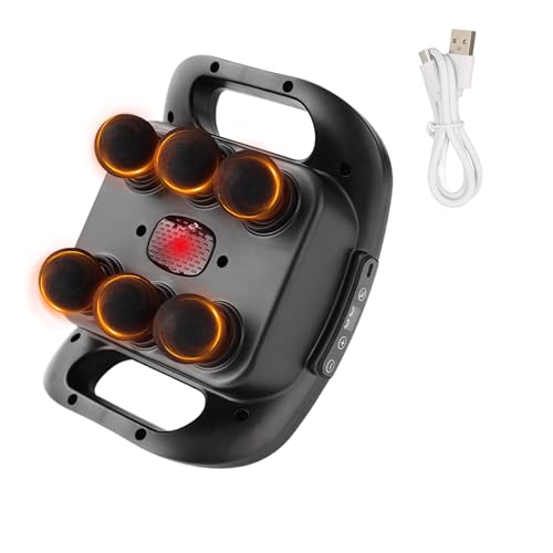 Massageger Te Elektrisches Mit 6 K Pfen Muskelmassagepistole