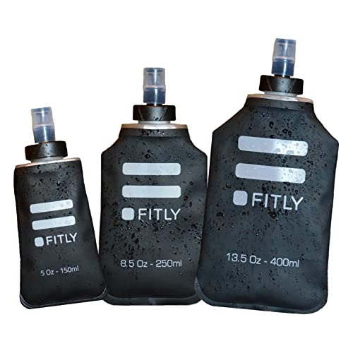 Fitly Flasks Combo 3 Weiche Trinkflaschen F R