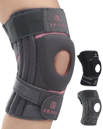 Abyon Elite Kniebandage F R Damen Herren Mit