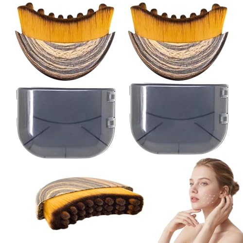 2 St Ck Lymphatische Gesichtsb Rste Lymphdrainage Massageger