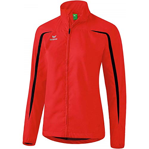 Erima Damen Leichtathletik Laufjacke 8060701 Rot Schwarz 36