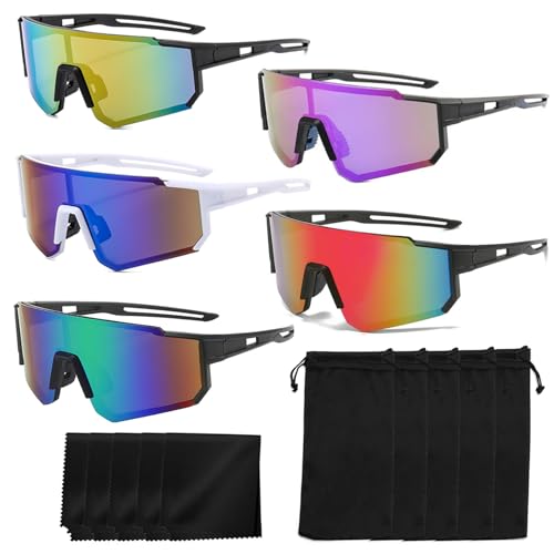 Loepenle 5 St Ck Sport Sonnenbrille Polarisiert Fahrradbrille