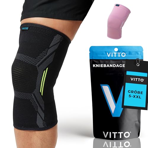 Vitto Kniebandage M Nner Damen Bandage Knie Zur