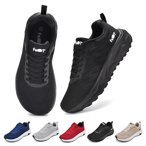 Schuvox Laufschuhe Herren Damen Turnschuhe Breite Hallenschuhe Bequem