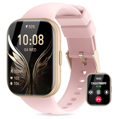 Miecgth Smartwatch Damen Mit Telefonfunktion 1 75 Touchscreen