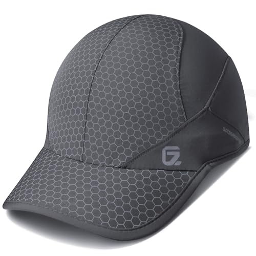 Gadiemkensd Sport Cap Soft Brim Lightweight Waterproof Running