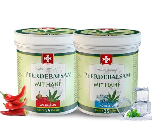 Swissmedicus Pferdebalsam Mit Hanf K Hlend Und W
