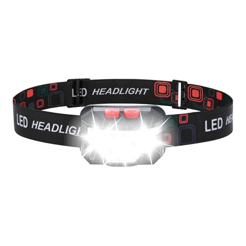 Grifema Led Stirnlampe Wiederaufladbar 8 Beleuchtungsmodi Mit Bewegungssensor