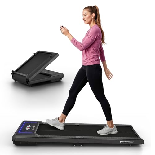 Sportstech Swalk Fold Klappbares Laufband Mit Led Beleuchtung