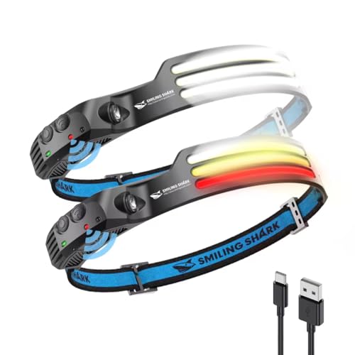 Smiling Shark Stirnlampe 230 Wide Angle 3 Farben