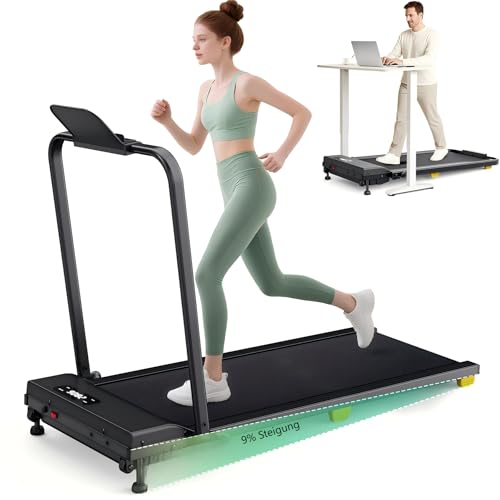 Urevo Laufband F R Zuhause Mit 9 Neigung