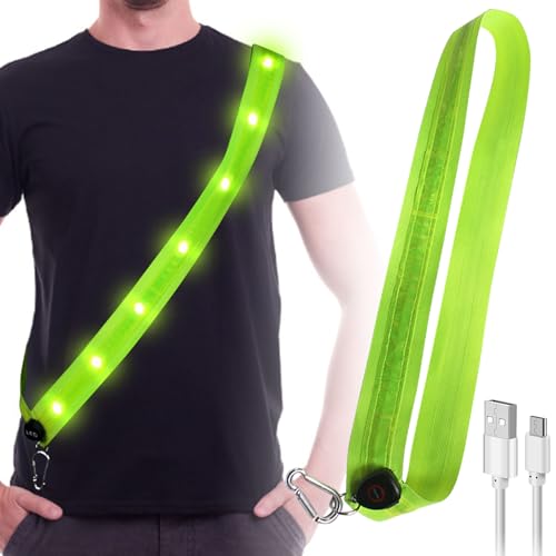 Koiroi Lauflicht Joggen Mit Reflektoren G Rtel Reflektor