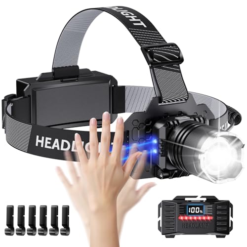 Swza Stirnlampe Led Wiederaufladbar Ultrahelle Kopflampe Stirnlampe Mit