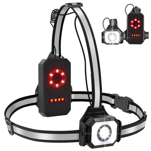 Fashioz Lauflicht Mit Reflektoren Lauflampe Joggen Brustlampe 500