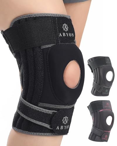 Abyon Elite Kniebandage F R Damen Herren Mit