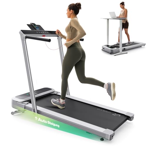 Urevo Laufband Mit Steigung Automatisch 3 0ps Leiser