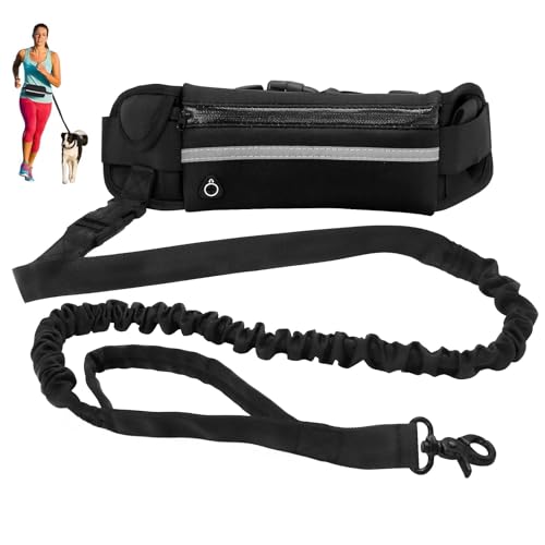 Omnikryp Joggingleine Hunde Elastisch Freihandleine 160 220 Cm