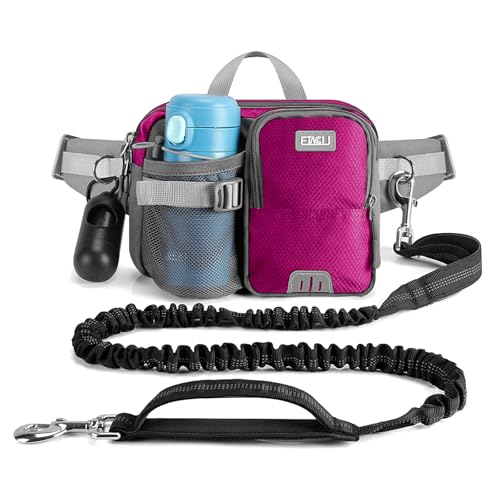 Etaccu Joggingleine Hunde Mit Bauchgurt Freihandleinen Jogging Hundeleine