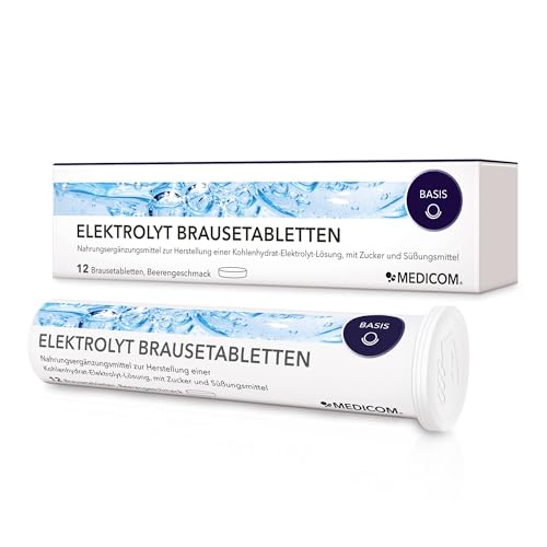 Medicom Elektrolyt Brausetabletten Elektrolyte Und Kohlenhydrate F R