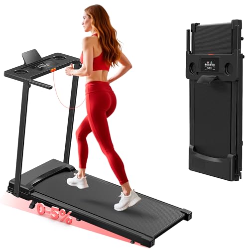 Klappbares Laufband F R Zuhause 5 Neigung Tragbares