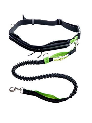 Wildborn Joggingleine Mit Verstellbarem Bauchgurt Wasserdichter Tasche Sport