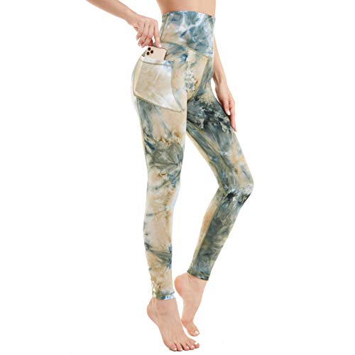 Amytis Sport Leggings Damen High Waist Yogahose Mit