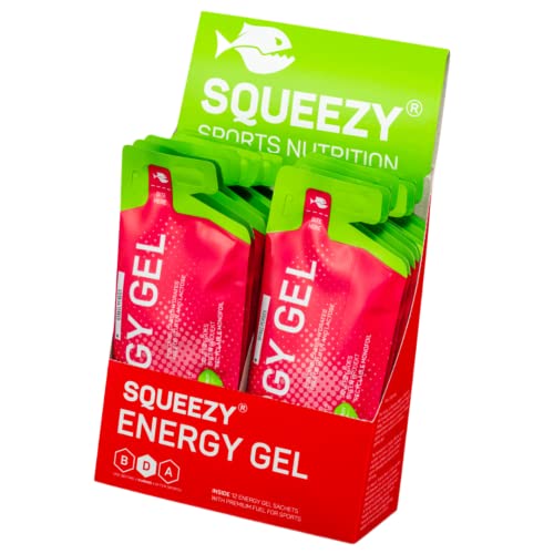 Squeezy Energy Gel Box Orange Pfirsich 12er Pack