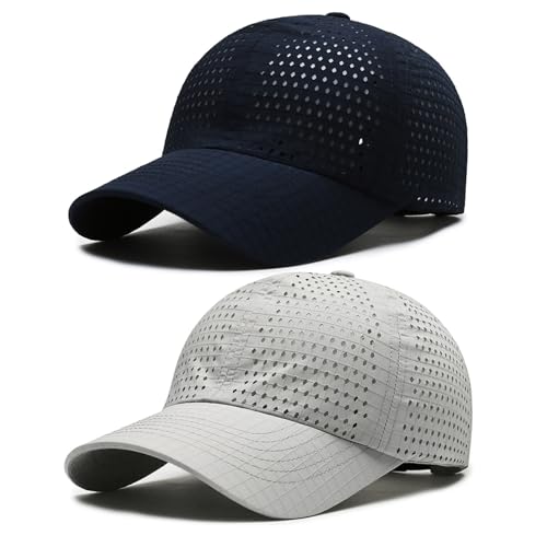 Aypow 2 Pcs Basecap Herren Damen Atmungsaktivem Schnelltrocknend