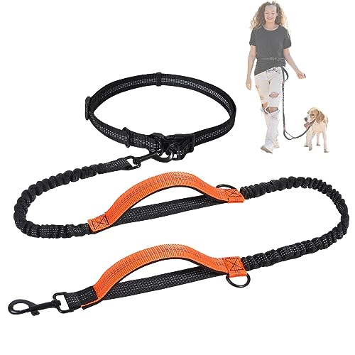 Snocyo Joggingleine Hunde Jogging Hundeleine F R Mittelgro