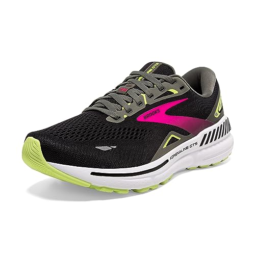 Brooks Damen Adrenaline Gts 23 Sneaker Black Gunmetal