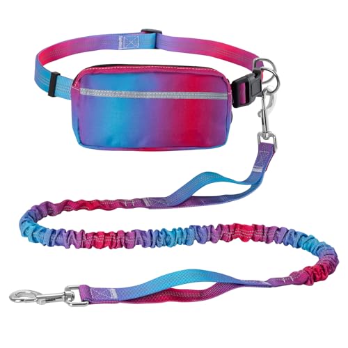 Joggingleine Hunde Mit Bauchgurt Laufg Rtel Hundleine F