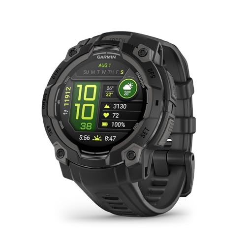 Garmin Instinct 3 45mm Amoled Gps Multisport Smartwatch