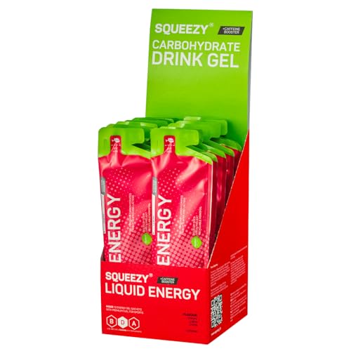 Squeezy Liquid Energy Zitrone Koffein 12er Pack Sport