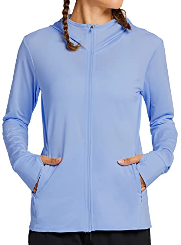 Maskert Damen Uv Shirt Sonnenschutz Hoodie Laufshirt Langarm