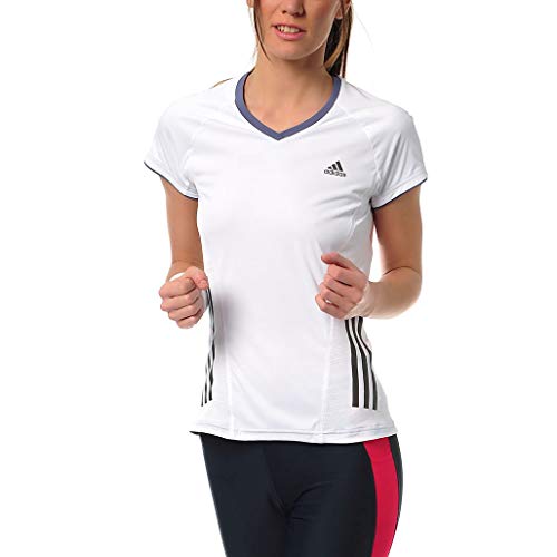 Adidas Damen Supernova Shirt Laufshirt Running Climacool White