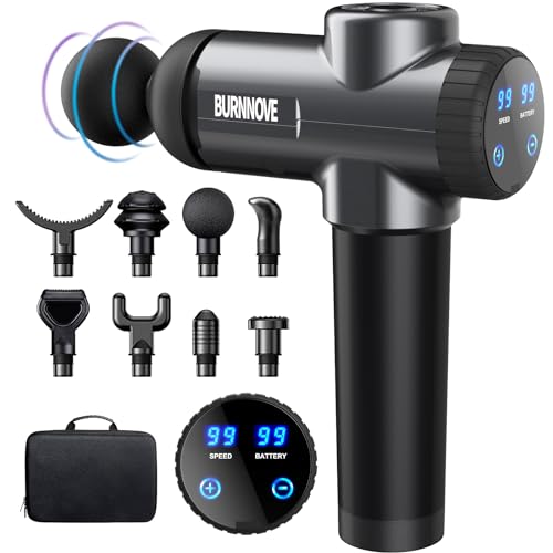 Burnnove Massagepistole Massage Gun F R Nacken Schulter