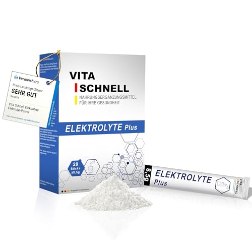 Vita Schnell Elektrolyte Sticks 20 Stk Optimale Elektrolyt
