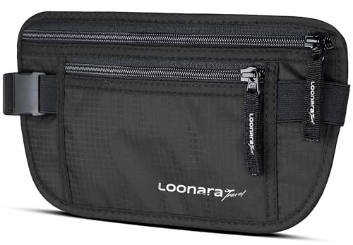 Flache Bauchtasche Mit Rfid Schutz Wasserdicht Geldg Rtel