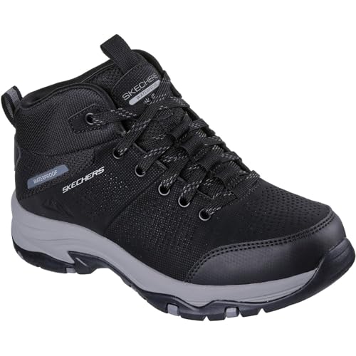 Skechers Damen Trego Trail Destination Wanderschuh Black Synthetic