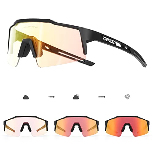 Kapvoe Photochromatische Selbstt Nend Fahrradbrille Tr90 Rahmen F