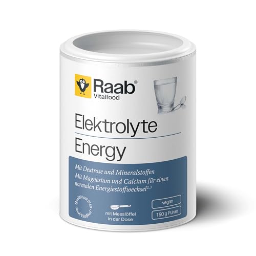 Raab Vitalfood Elektrolyte Energy Pulver 150 G Mit
