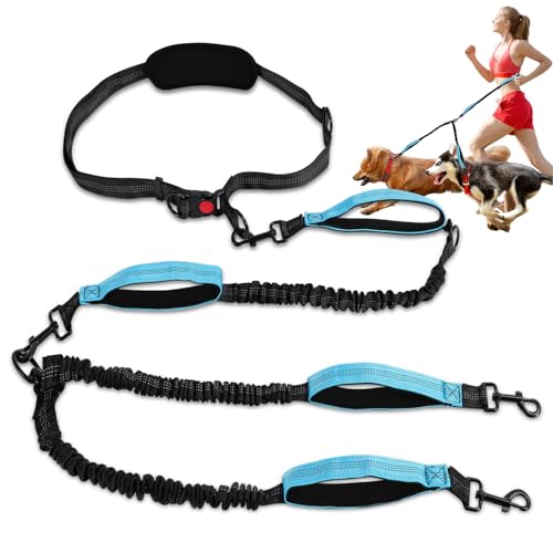 Leine F R 2 Hunde Freisprechen Joggingleine Hunde