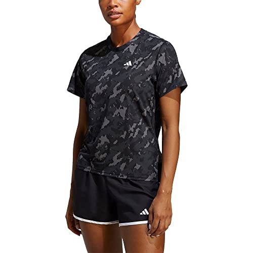 Adidas Damen Own The Run Camo Running Tee
