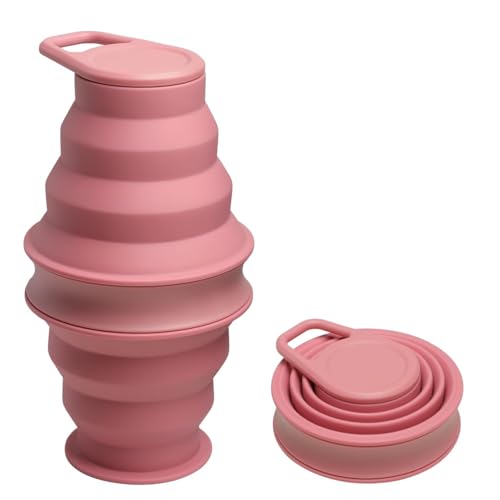 Opard 500ml Faltbare Trinkflasche Bpa Freie Auslaufsichere Silikonflasche