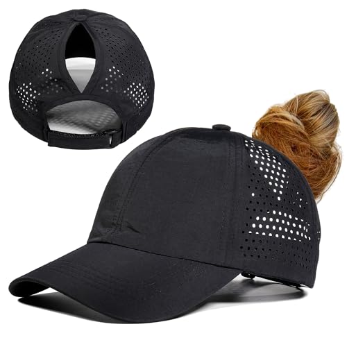 Gisdanchz Running Cap Damen Sommer Pferdeschwanz Verstellbar Kappe