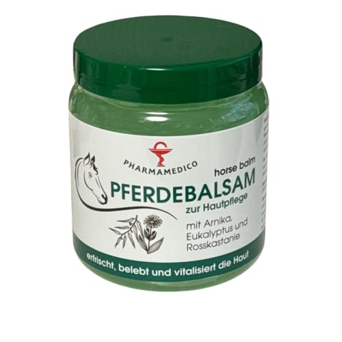 Pharmamedico Pferdebalsam Mit Arnika Eukalyptus Und Rosskastanie Erfrischt