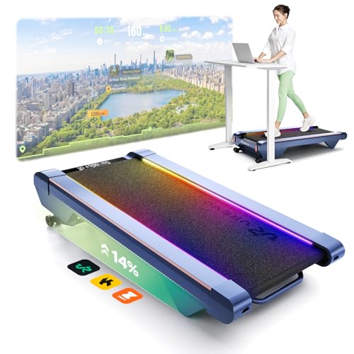 Urevo Smart Walking Pad Mit 14 Steigung Untertisch